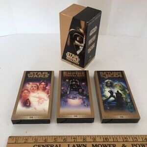 Star Wars  VHS   3 cassette set